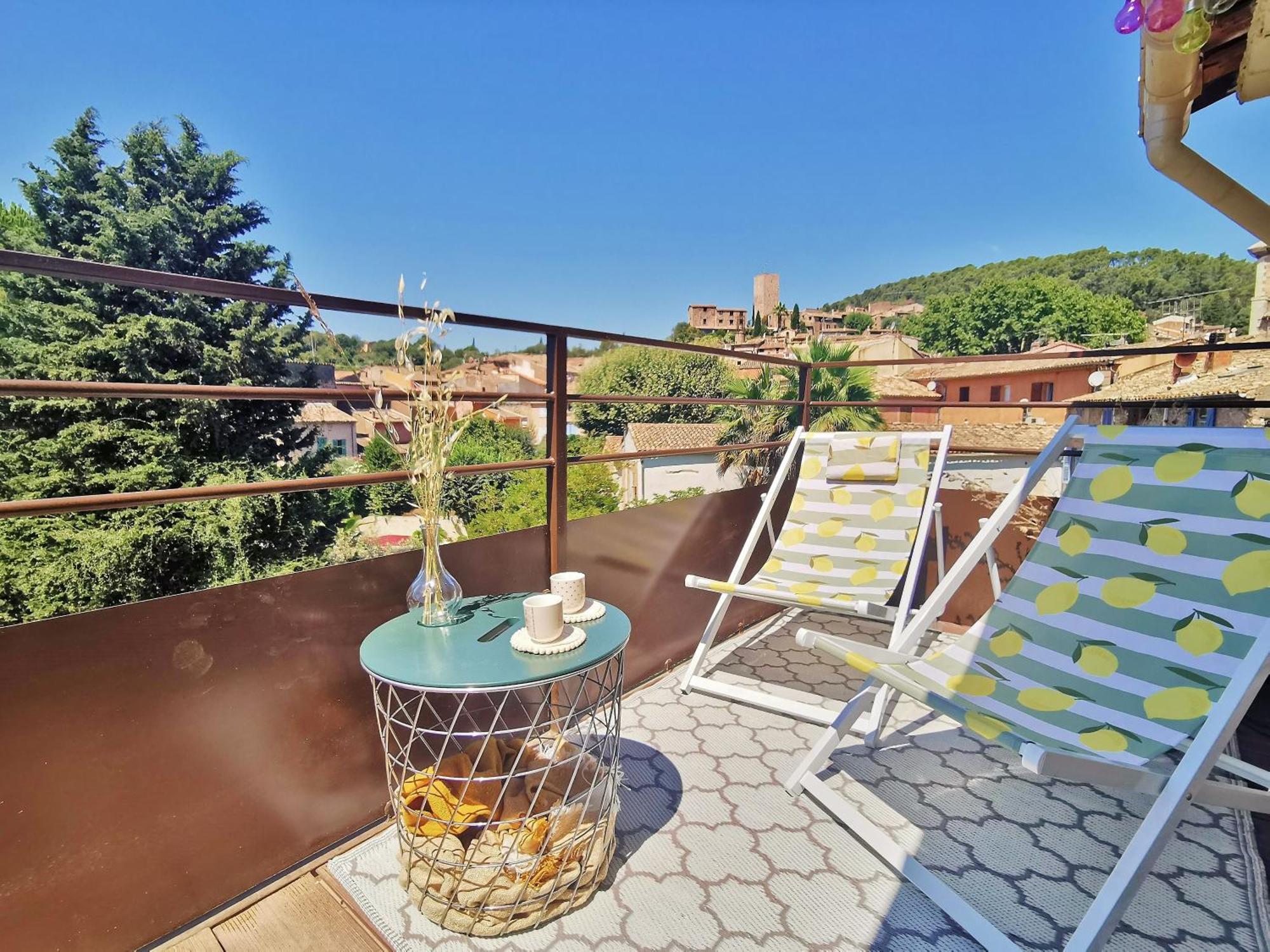 Le Nid En Chante Vue Panoramique Les Arcs-sur-Argens Dış mekan fotoğraf